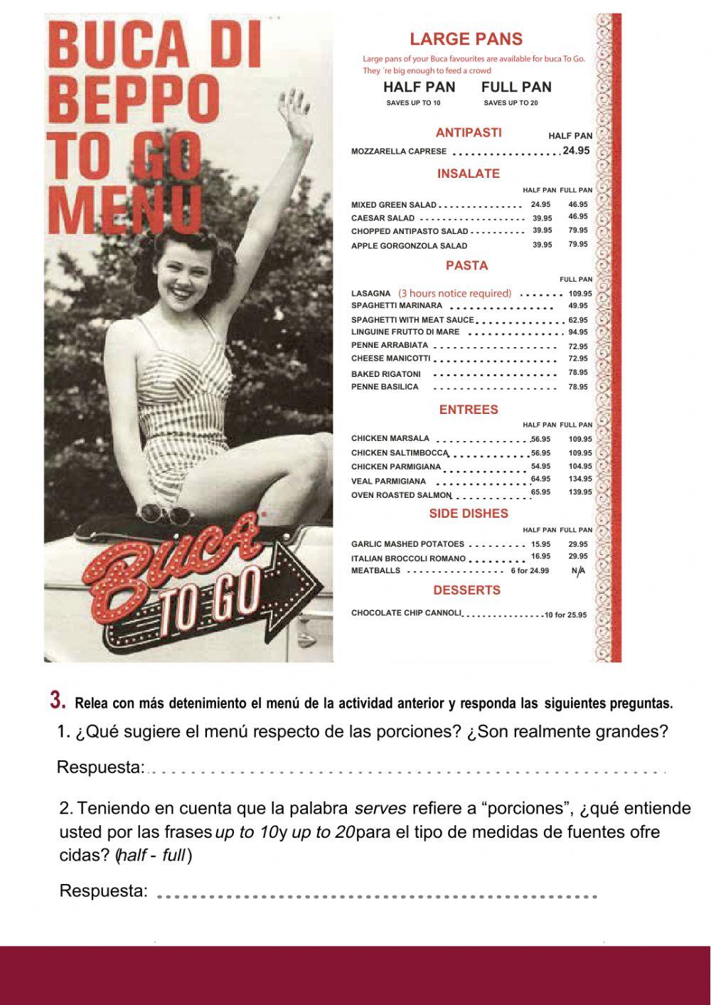 Culturas y comidas 3