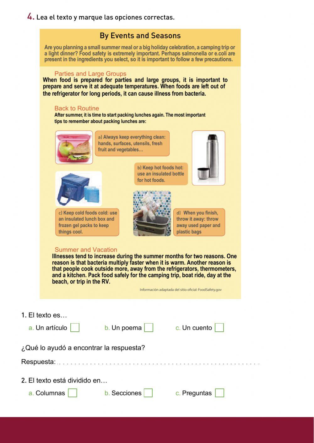 Culturas y comidas 3