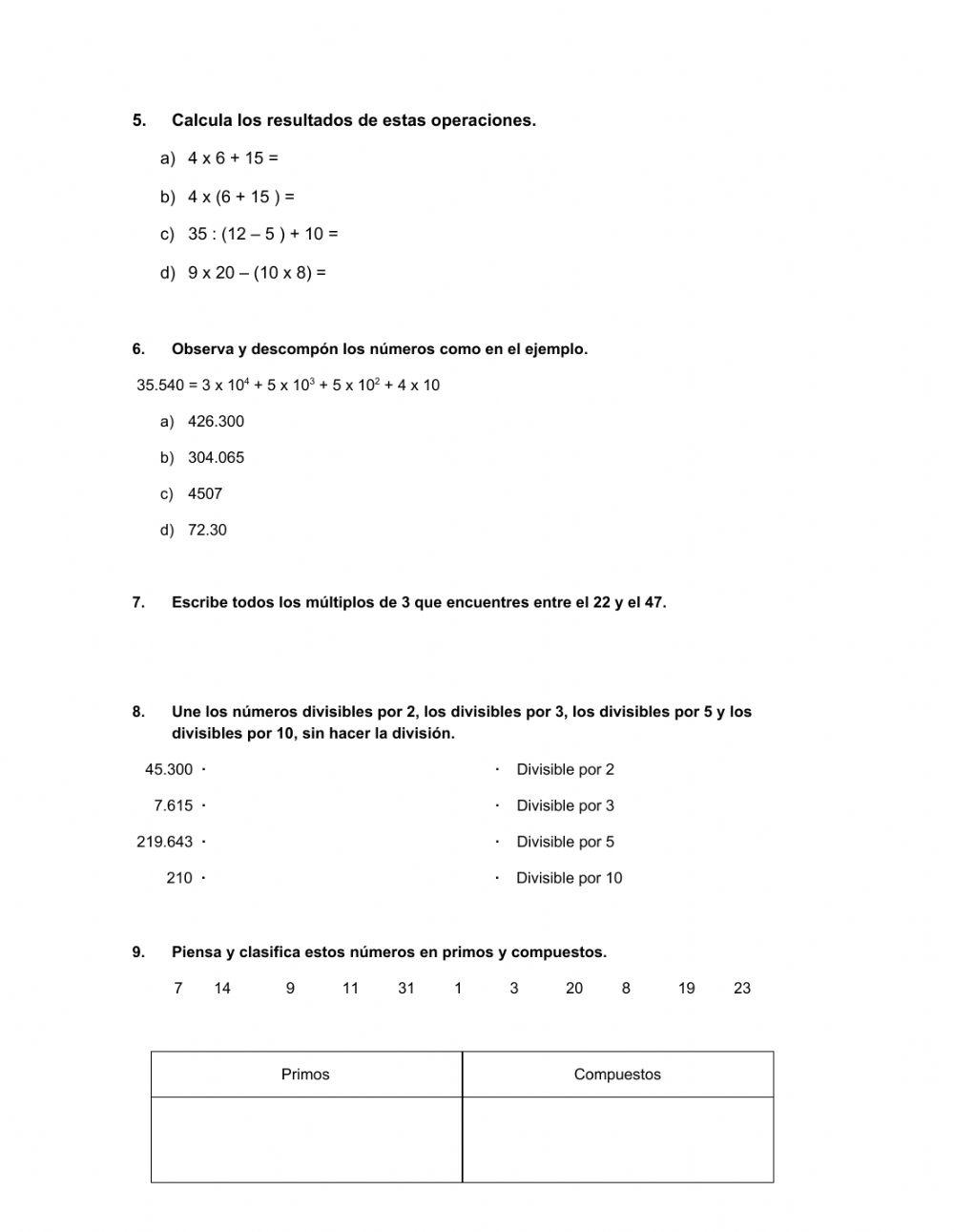 Examen mates tema 1 y 2