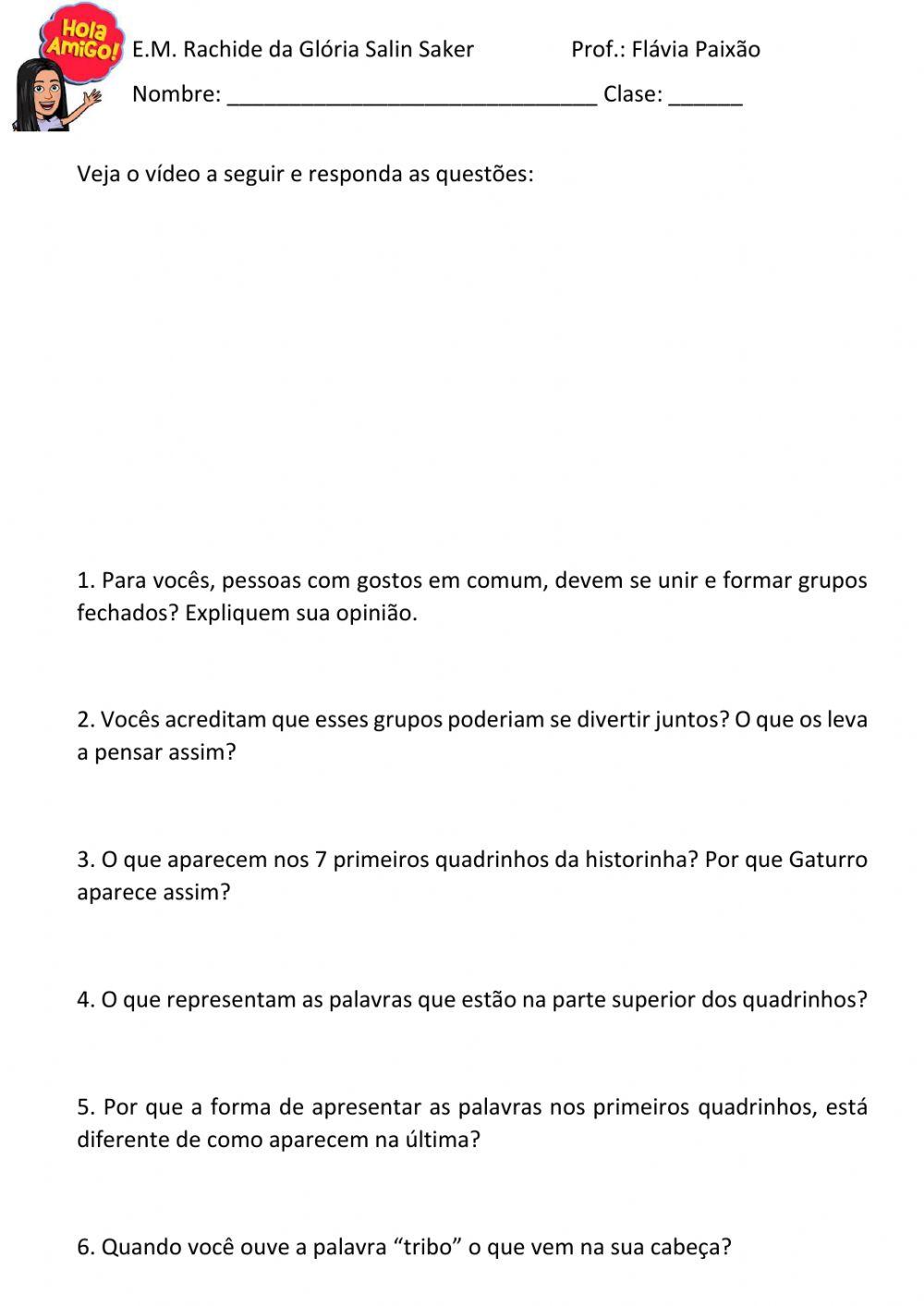 Postagem sobre identidade