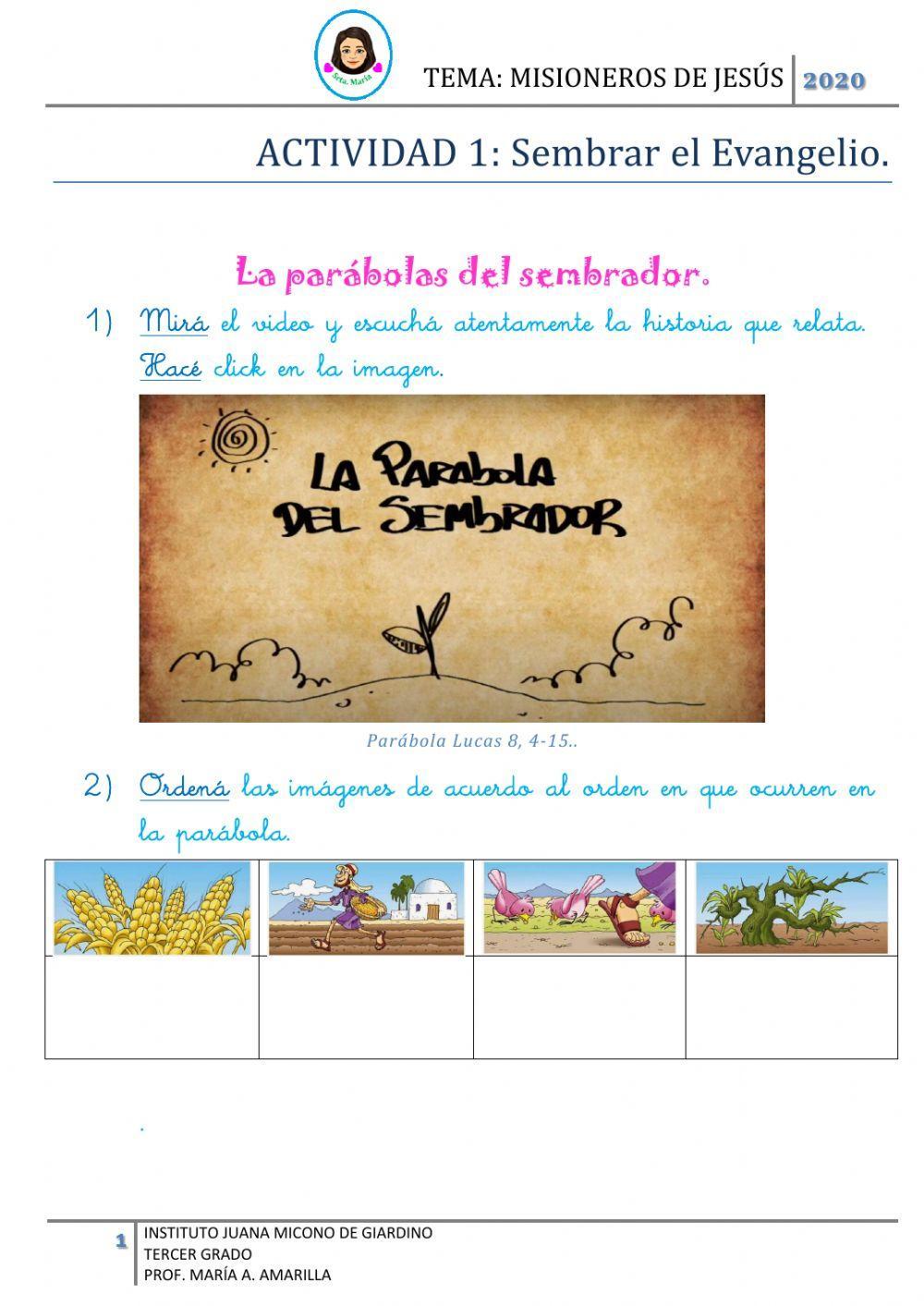 La parábola del Sembrador