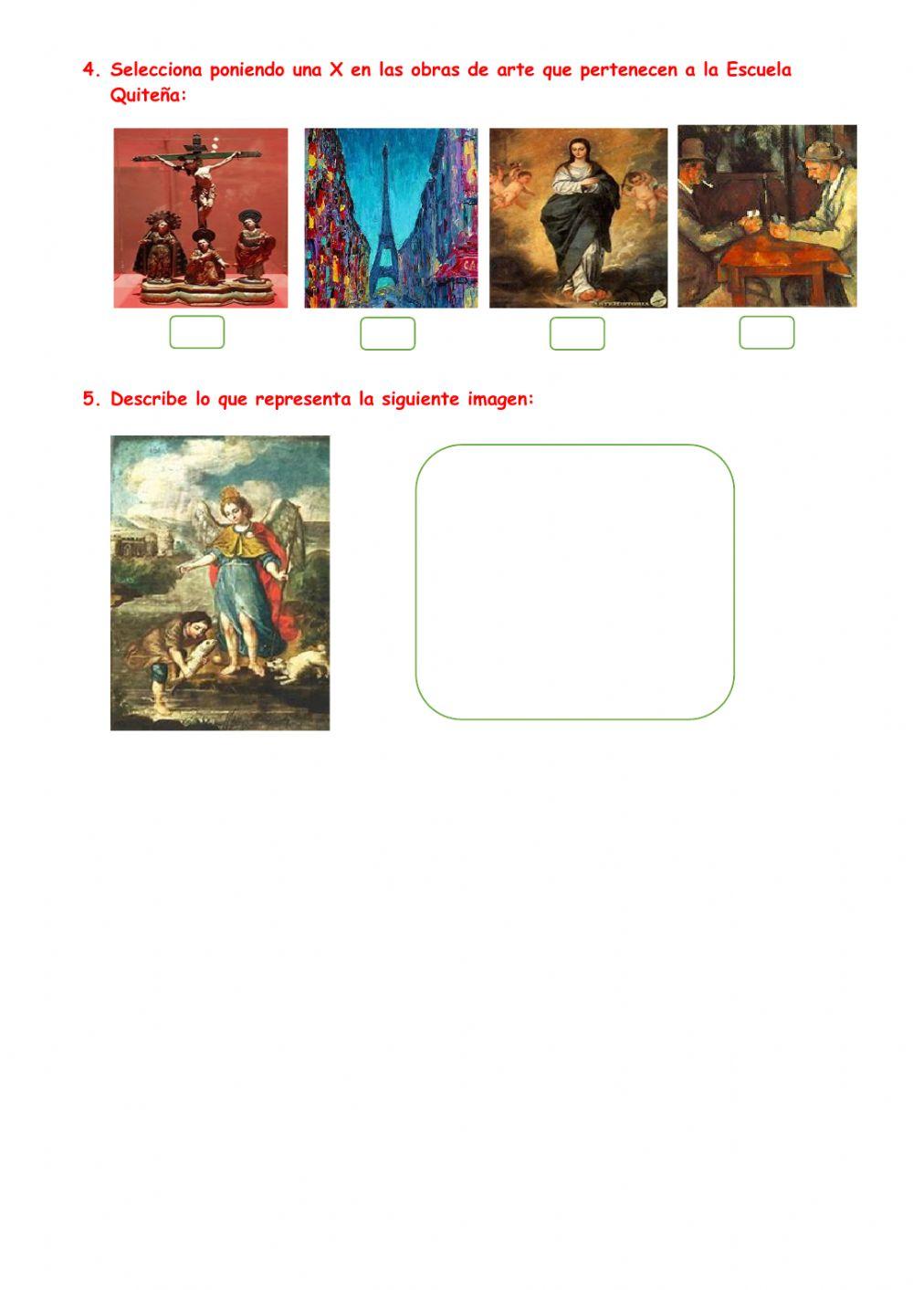 Evaluación de educación artística