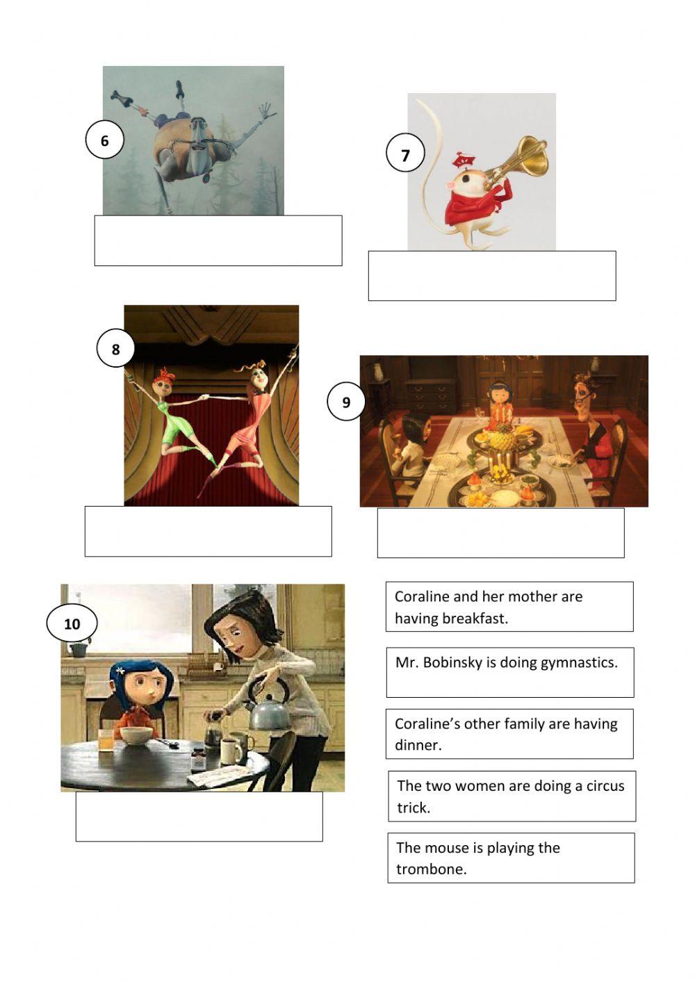 Coraline: What are they doing?