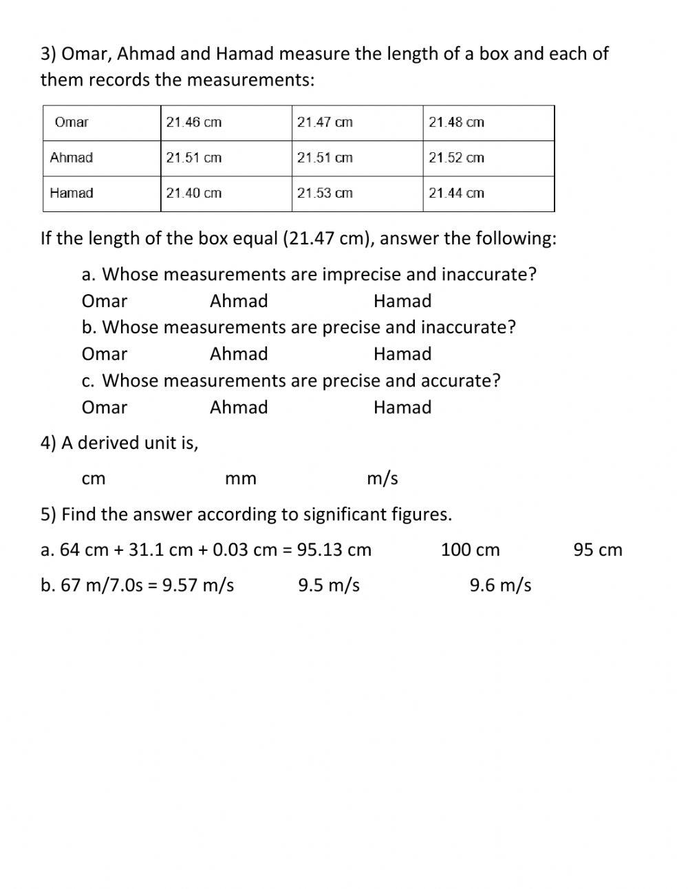 Revision 2 Chapter 1 T1