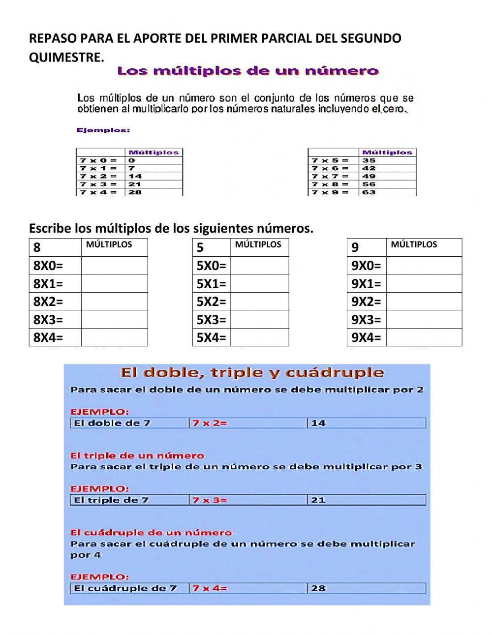Repaso matematica