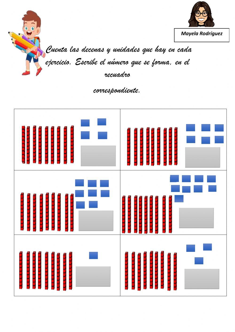 Unidad y decenas Unidad y decenas