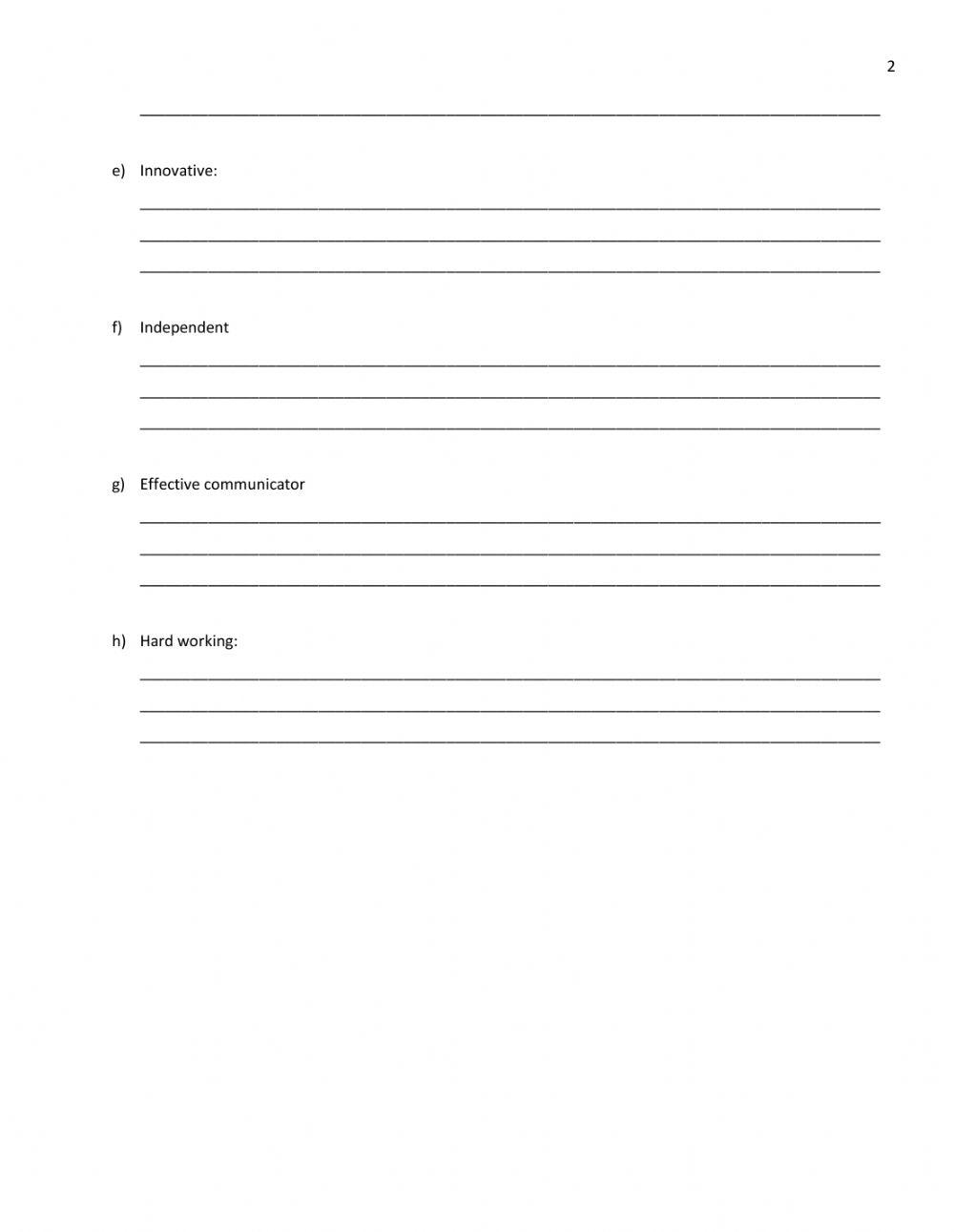 IGCSE Business Studies - Entrepreneurs