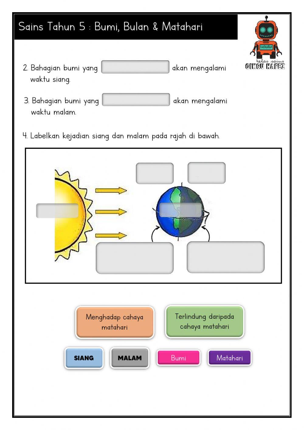 Kesan putaran bumi pada paksinya