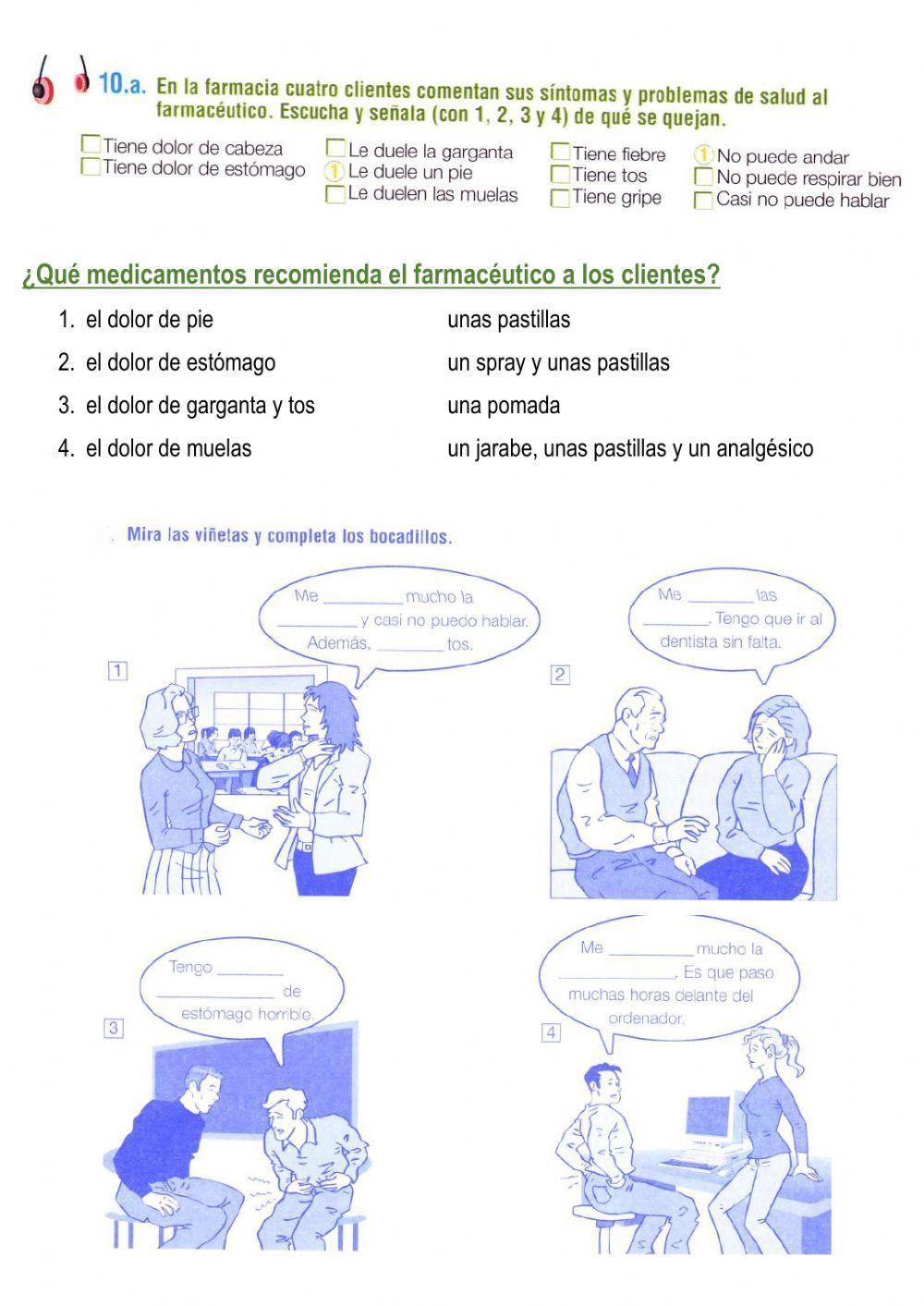 La salud y las enfermedades