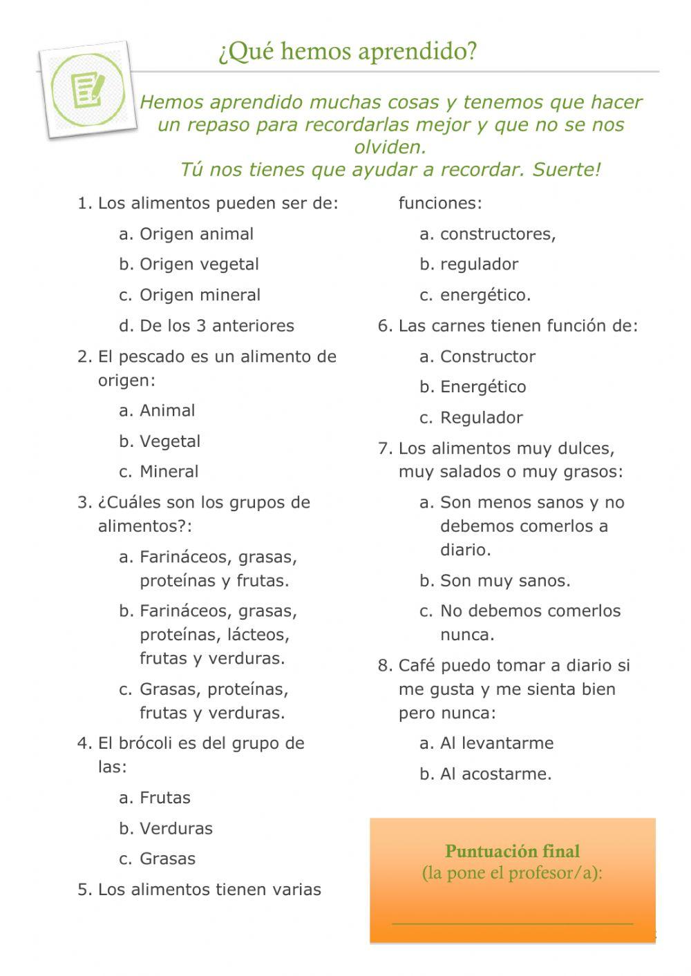 Healthy DS-Alimentación