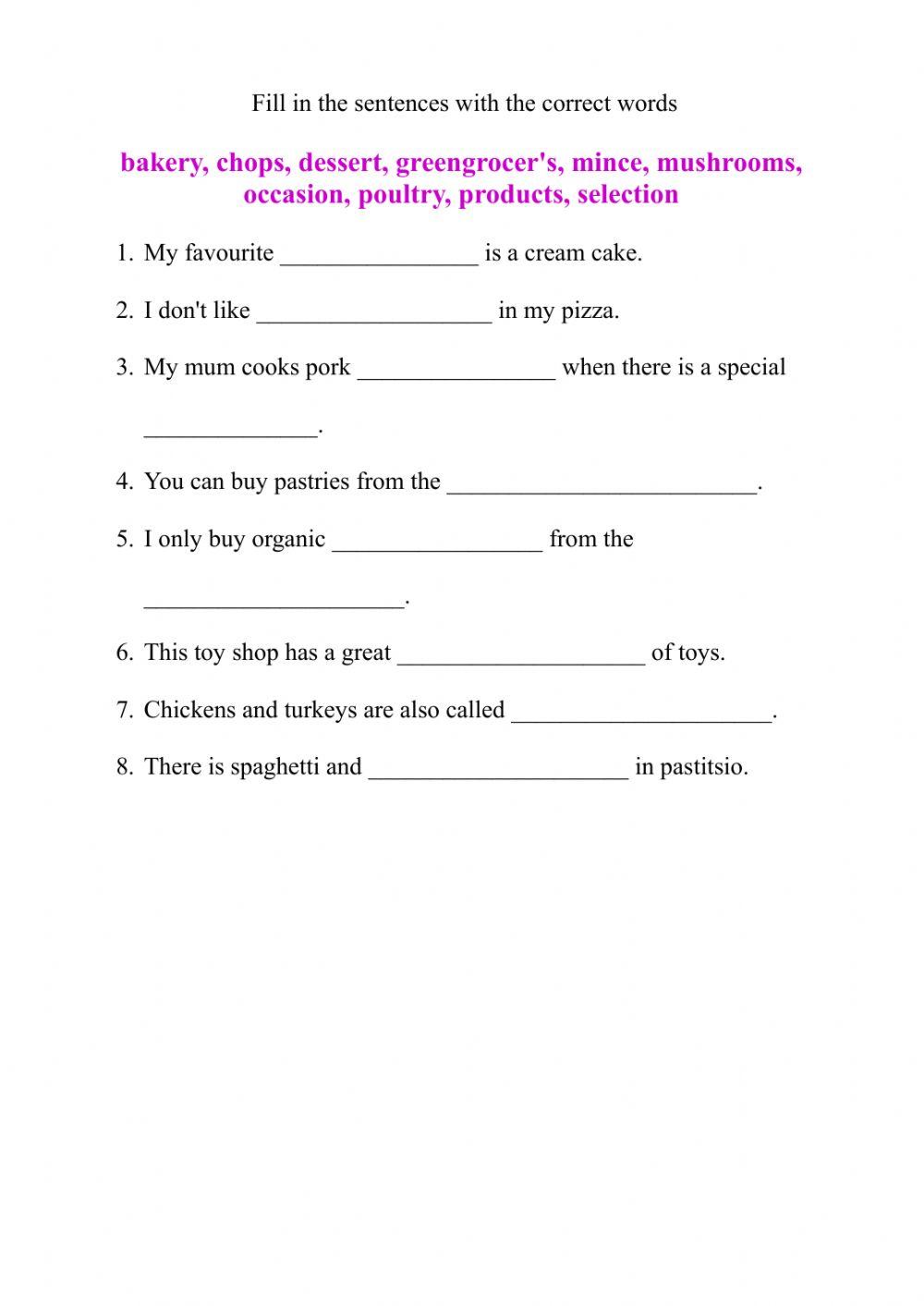 6th Grade English 554361 | eirinigr | Live Worksheets