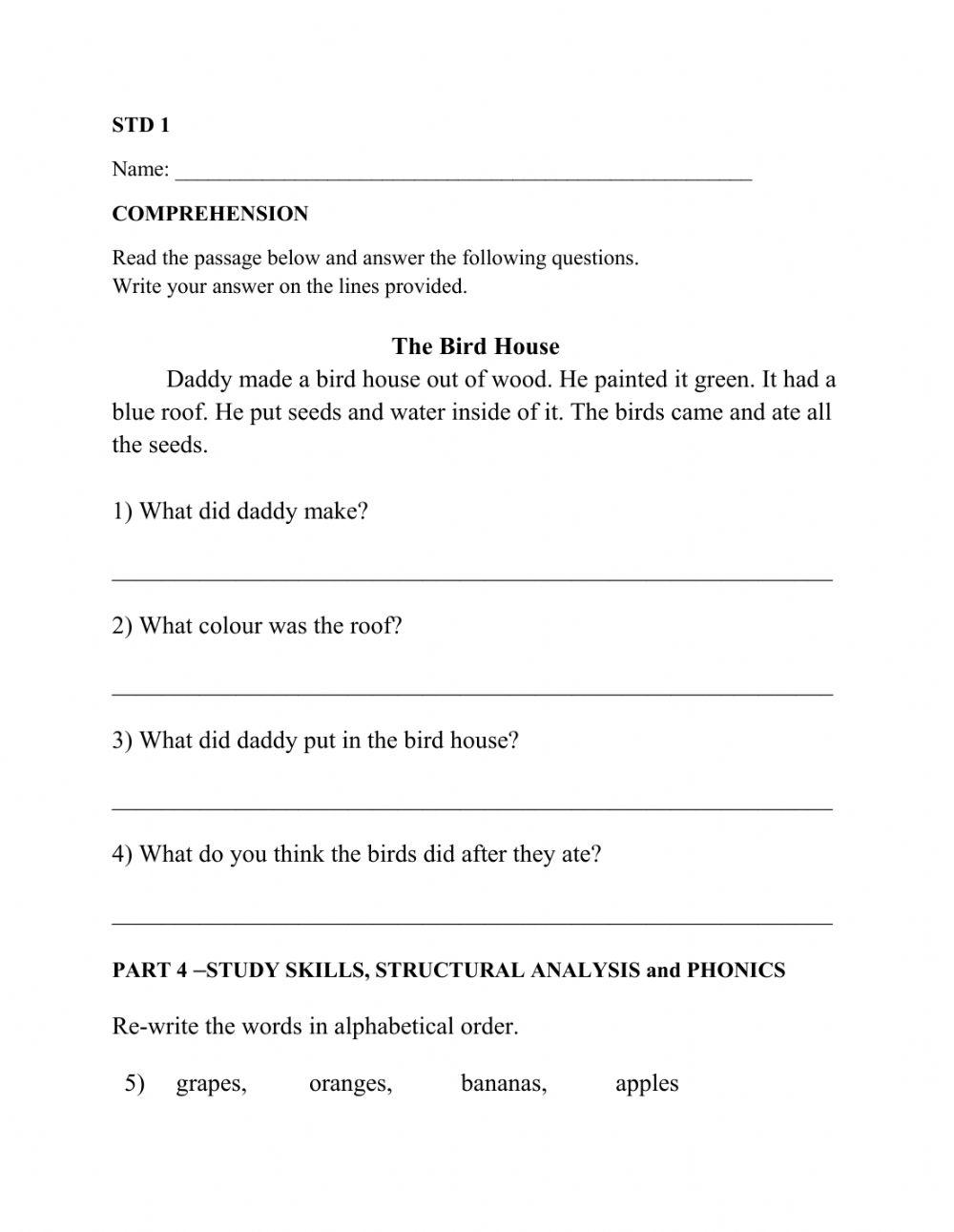 comprehension-study-skills-test-online-exercise-for-live-worksheets