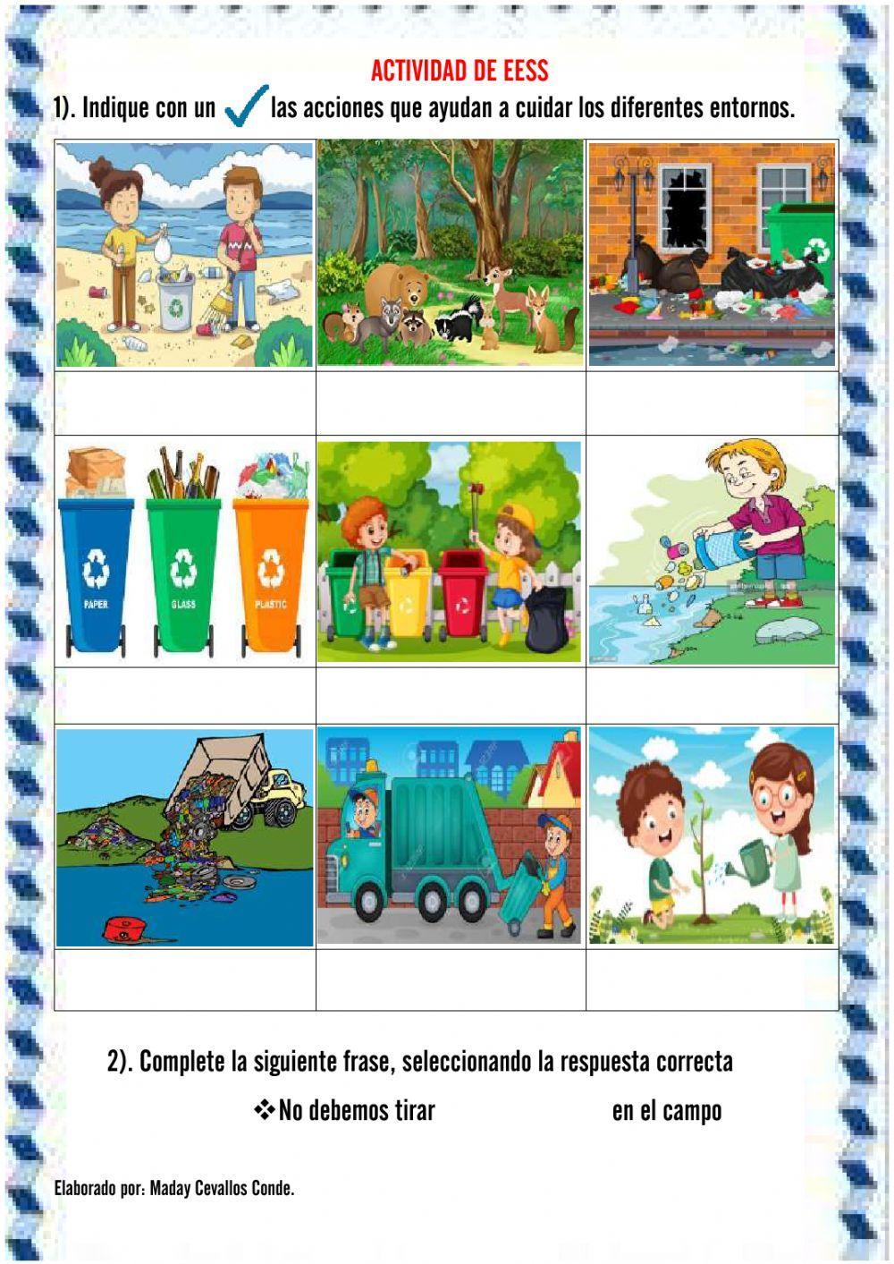 Cuidado del entorno natural y construido