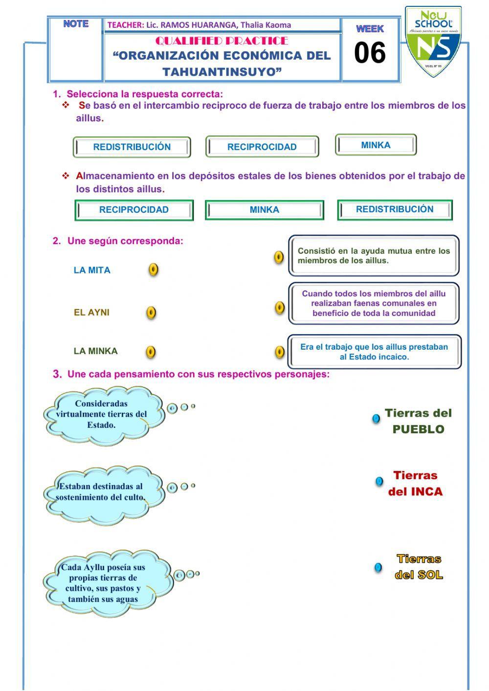Organización Económica del Tahuantinsuyo
