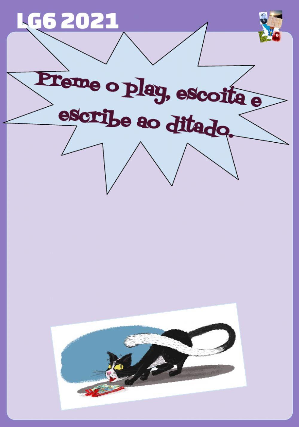 Lingua galega: ditados 01 Lingua galega: ditados 01