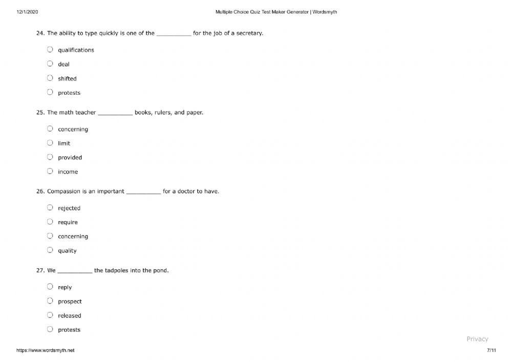 English vocabulary-revision 1-12