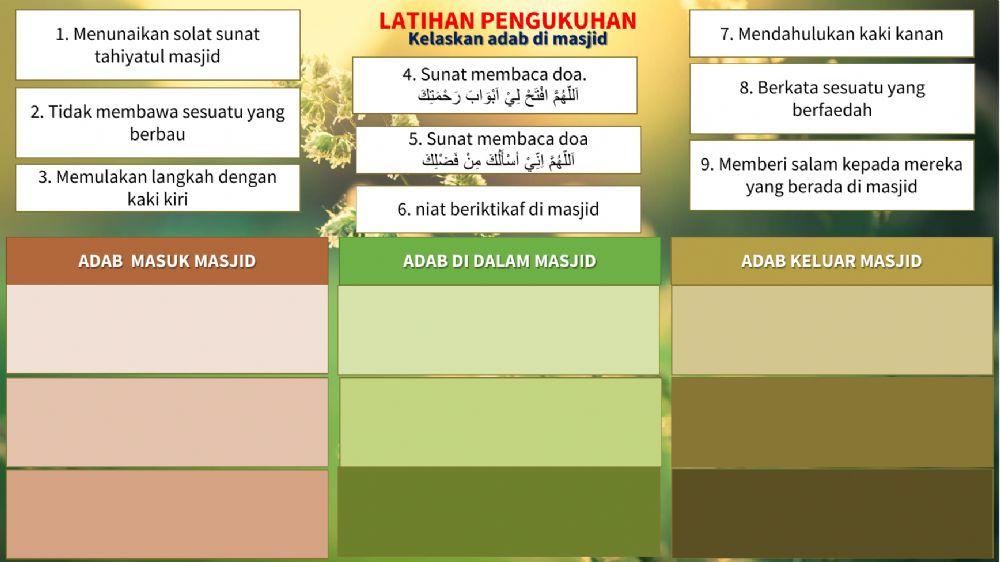 Latihan akhlak ting 2