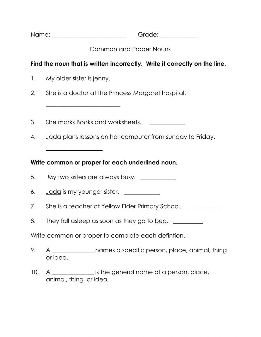 Kinds Of Nouns Worksheet Live Worksheets 40% OFF Kinds Of Nouns Worksheet Live Worksheets 40% OFF