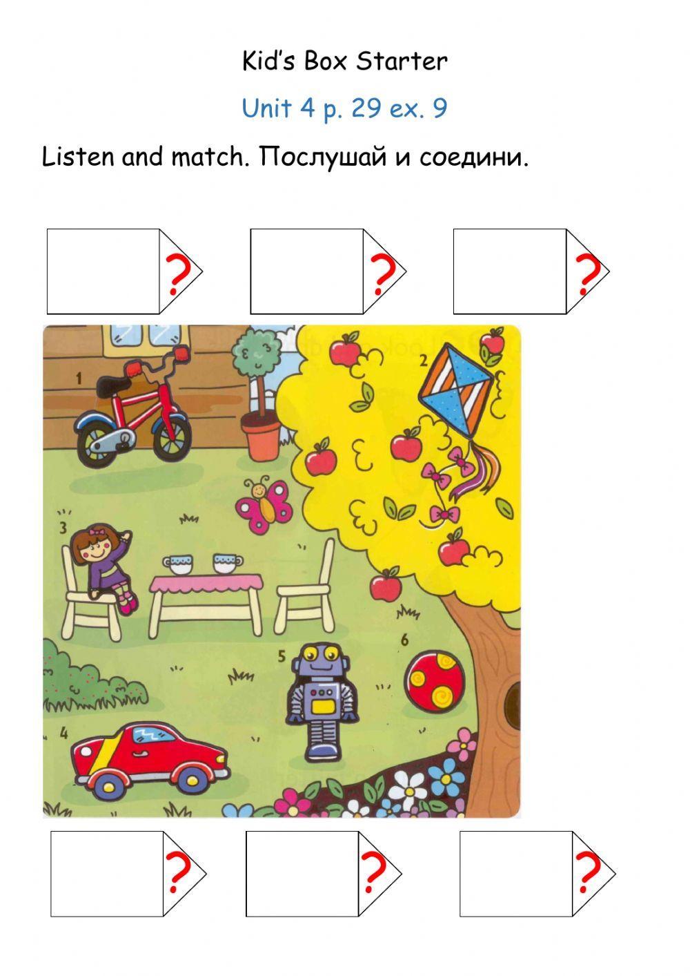 Kid's Box Starter. Toys