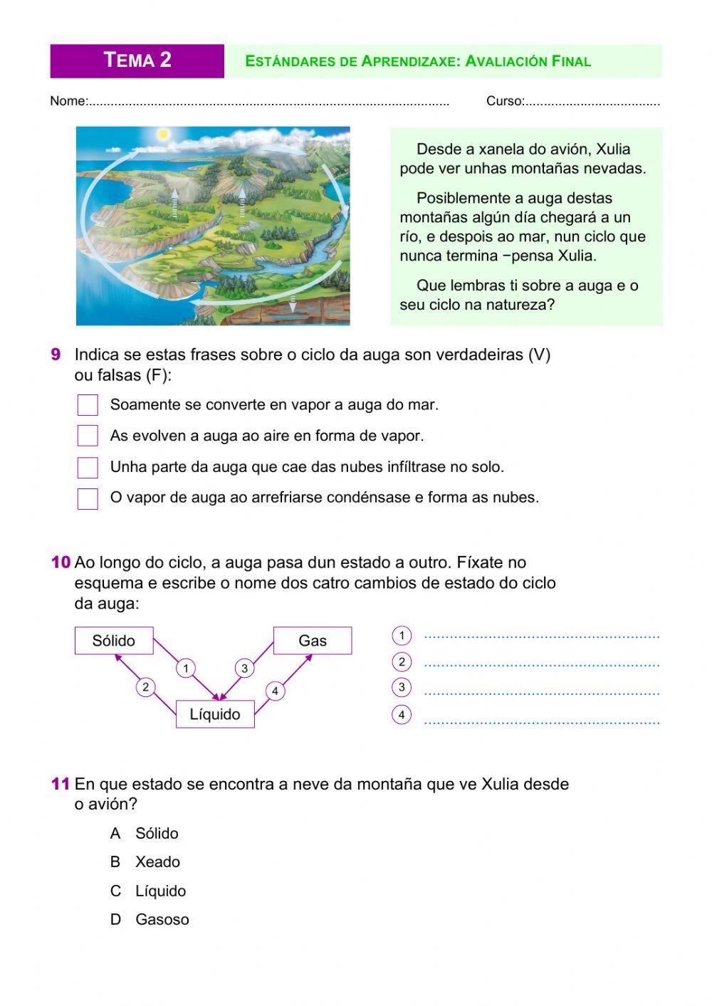 Repaso tema 2: o aire e a auga