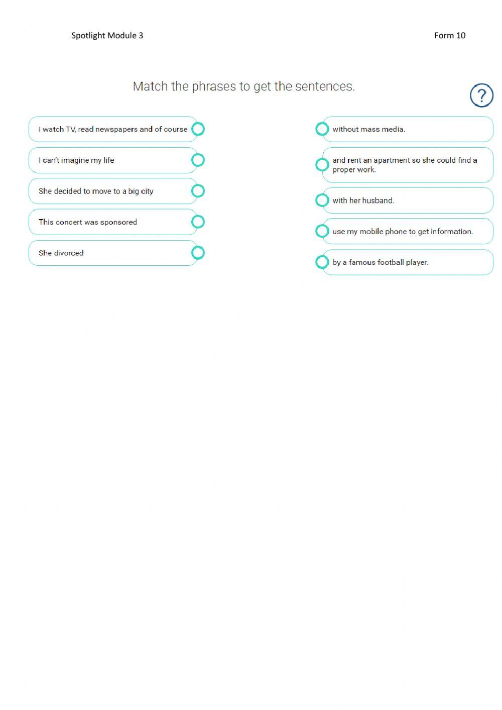 Spotlight 10 Modular Test 3