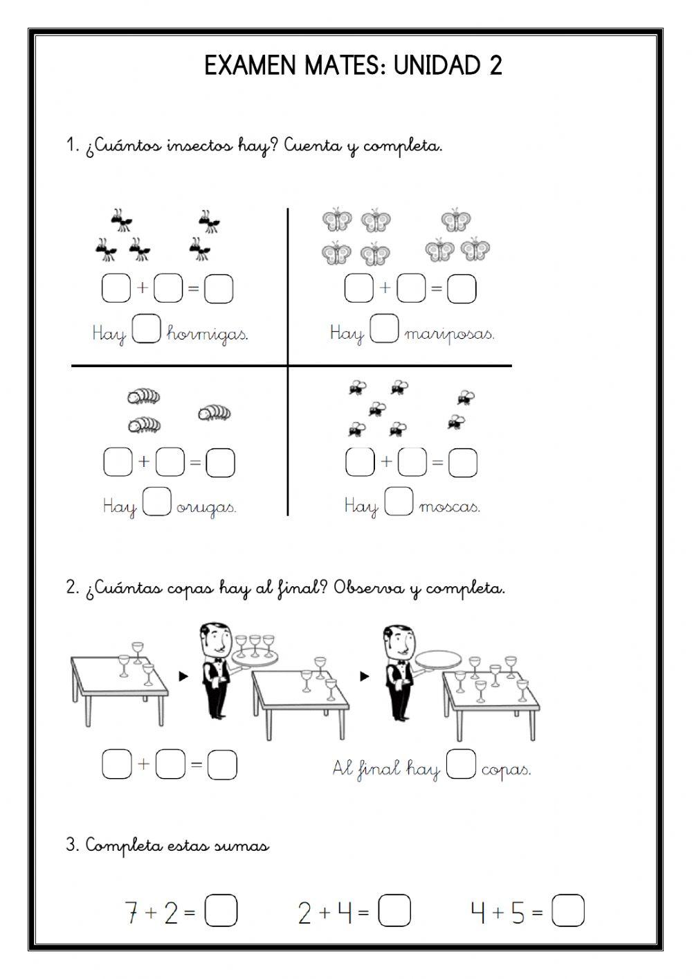 Examen mates unidad 2