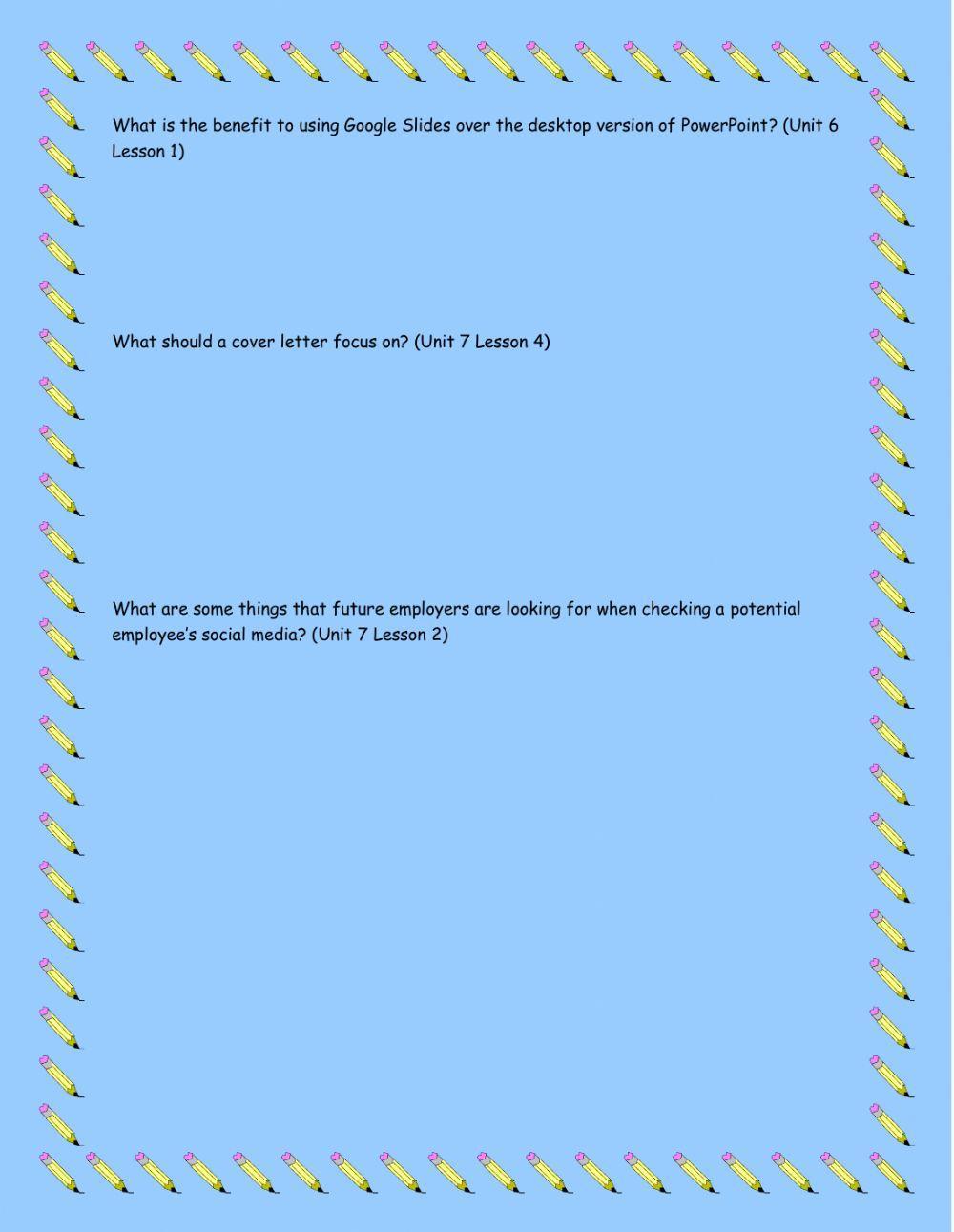 BT IA3 Review (20-21)