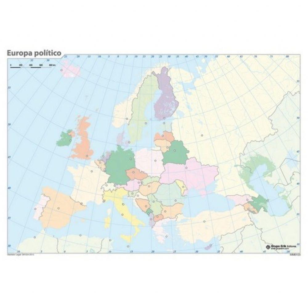 Mapa político de europa
