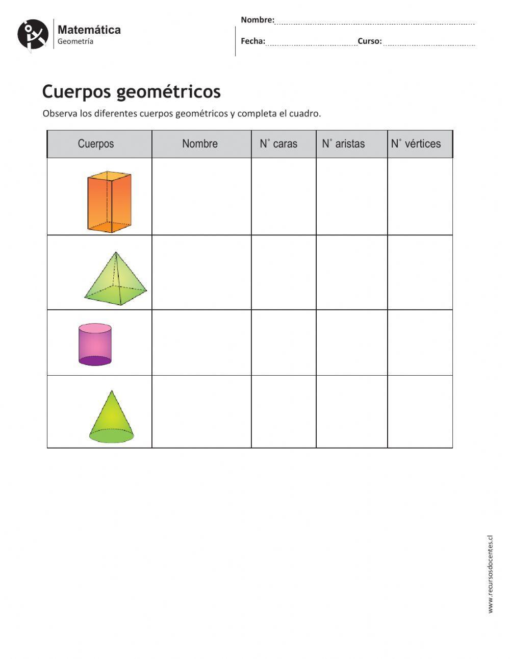 Cuerpos geométricos