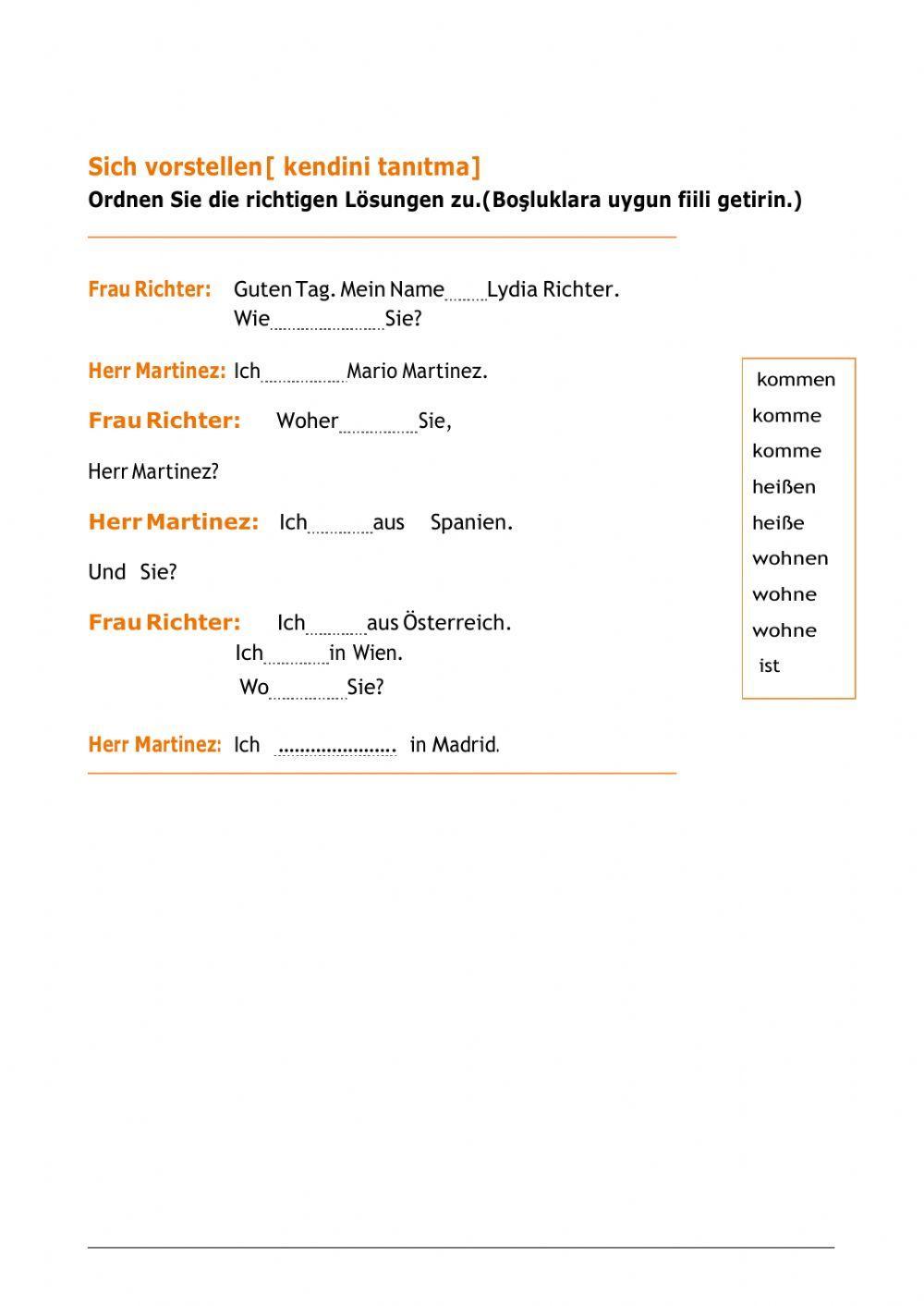 Wiederholung 9.klasssen