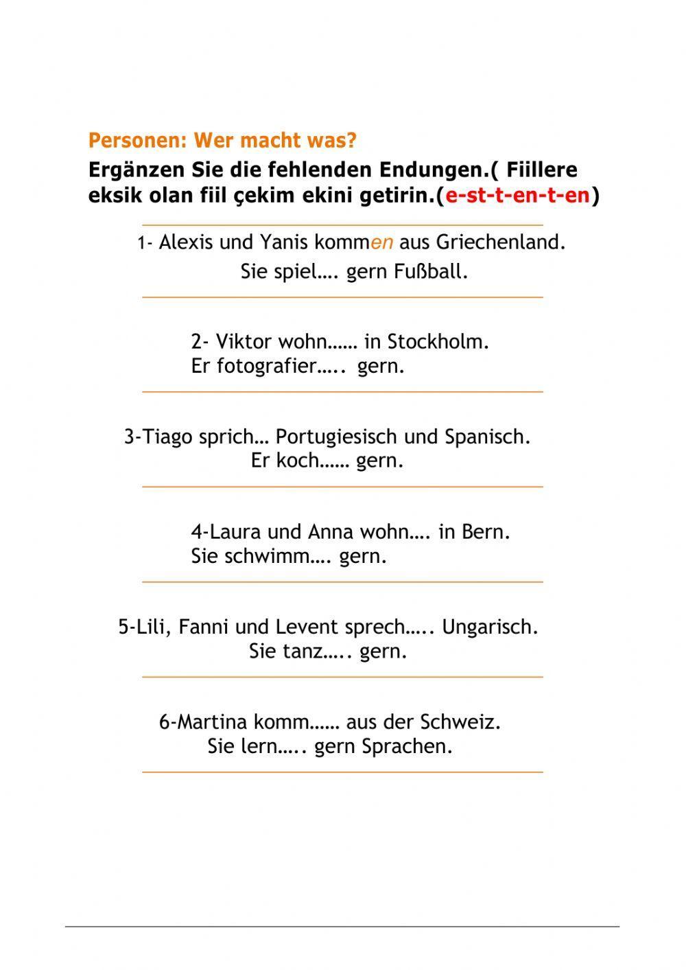 Wiederholung 9.klasssen