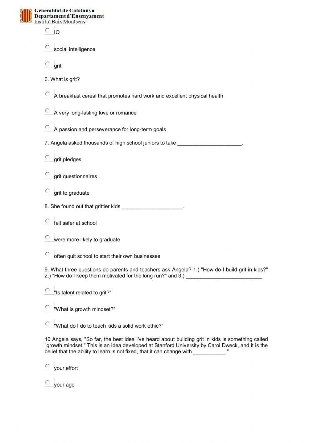 Exam 1st term A reviewed