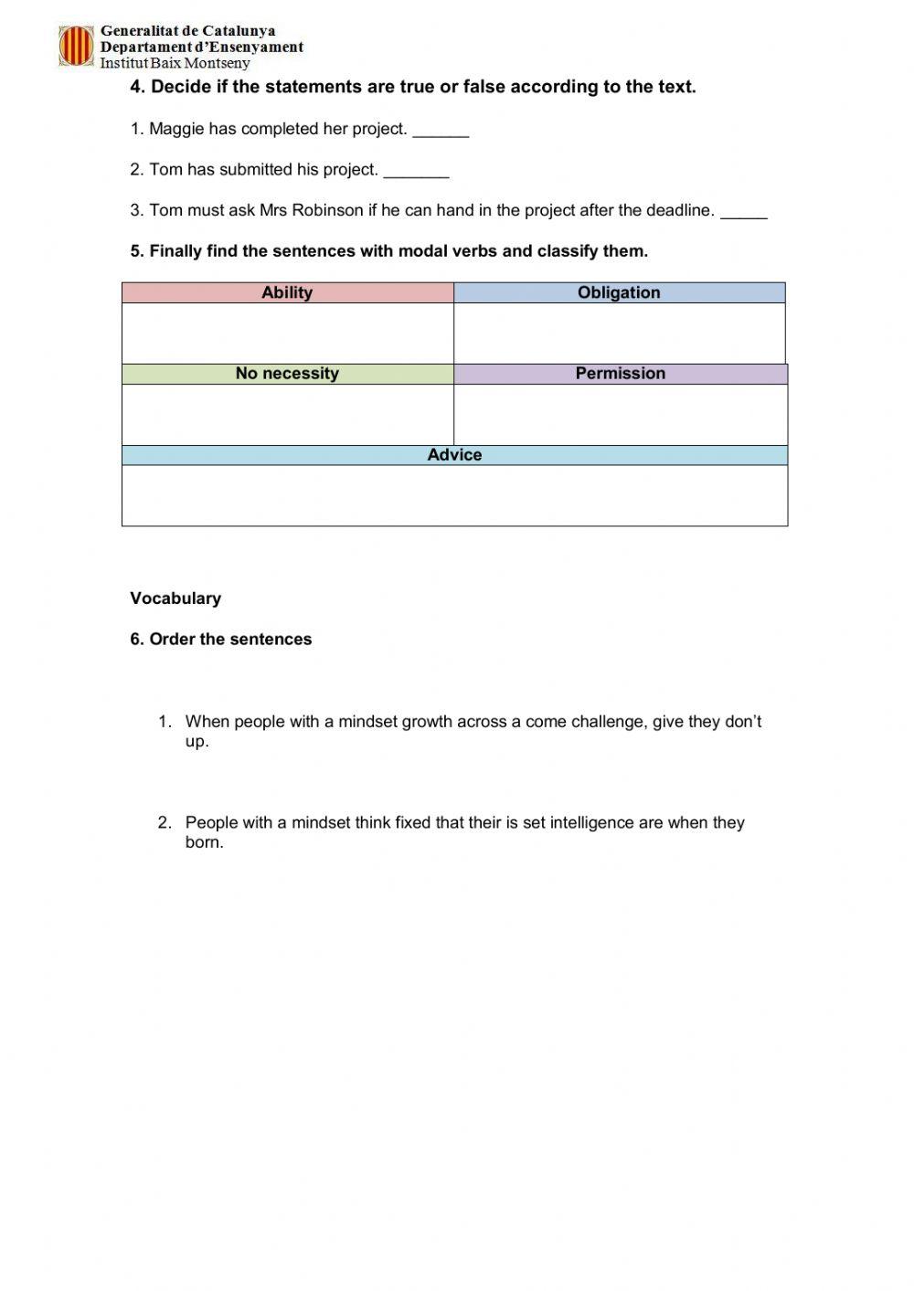 Exam 1st Term B reviewed