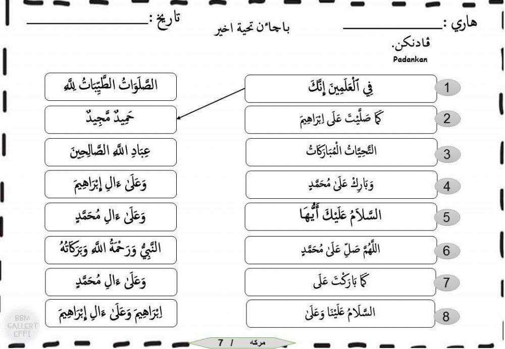 Ibadah : Bacaan Wajib Dalam Solat