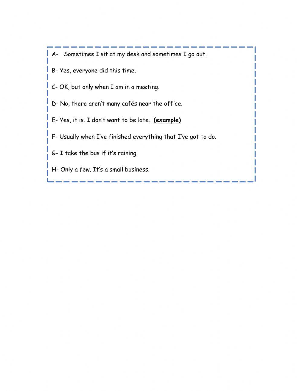 Make-up teens - Use of English