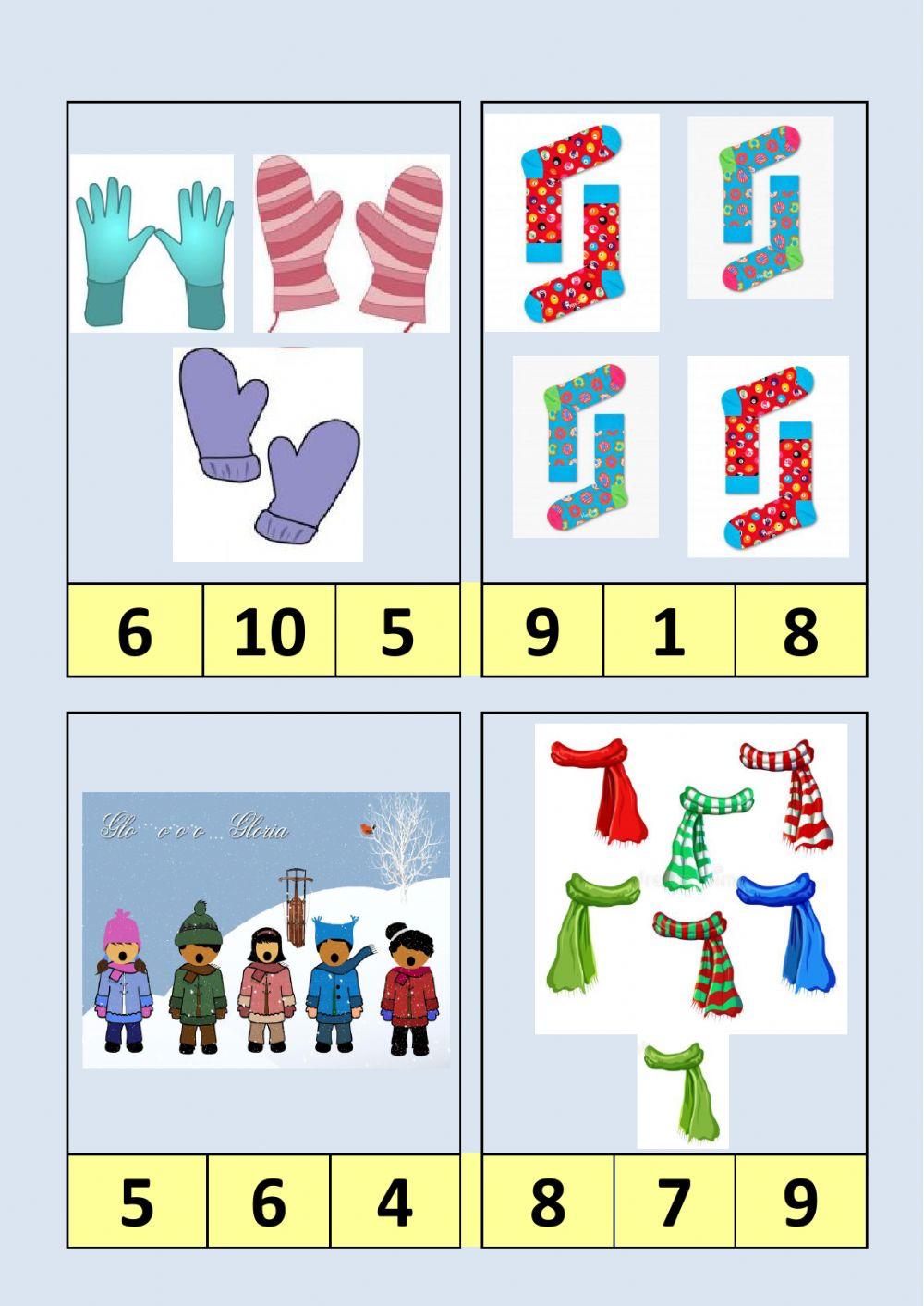 Μέτρησε σωστά τα ρούχα και τα αξεσουάρ του Χειμώνα.