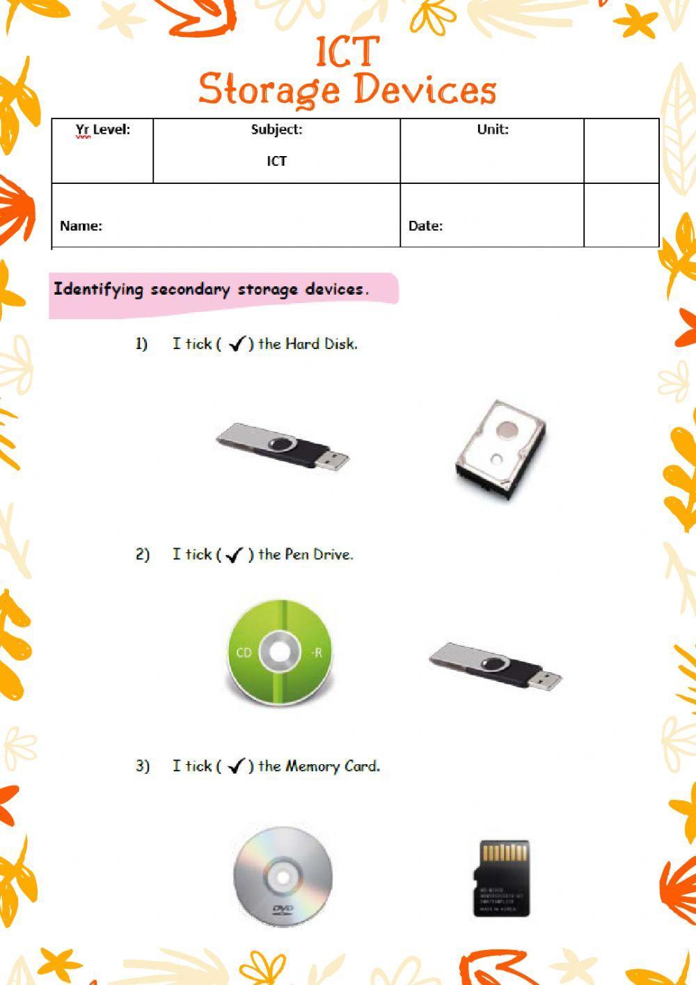 Secondary Storage Devices