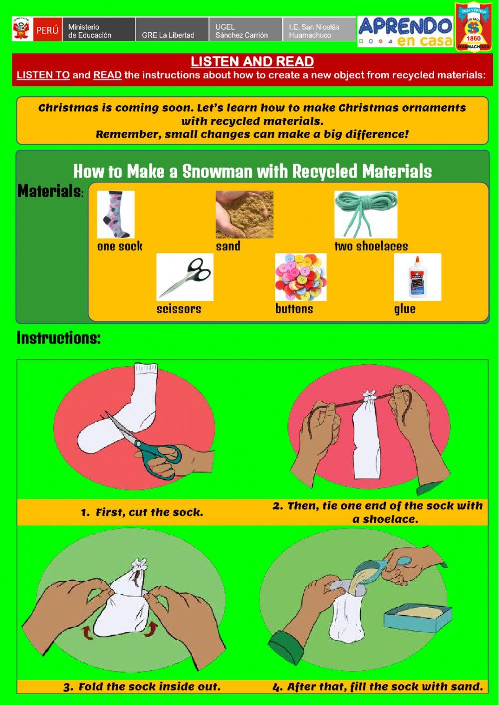 Let’s Manage Solid Waste - Small changes can make a big difference!