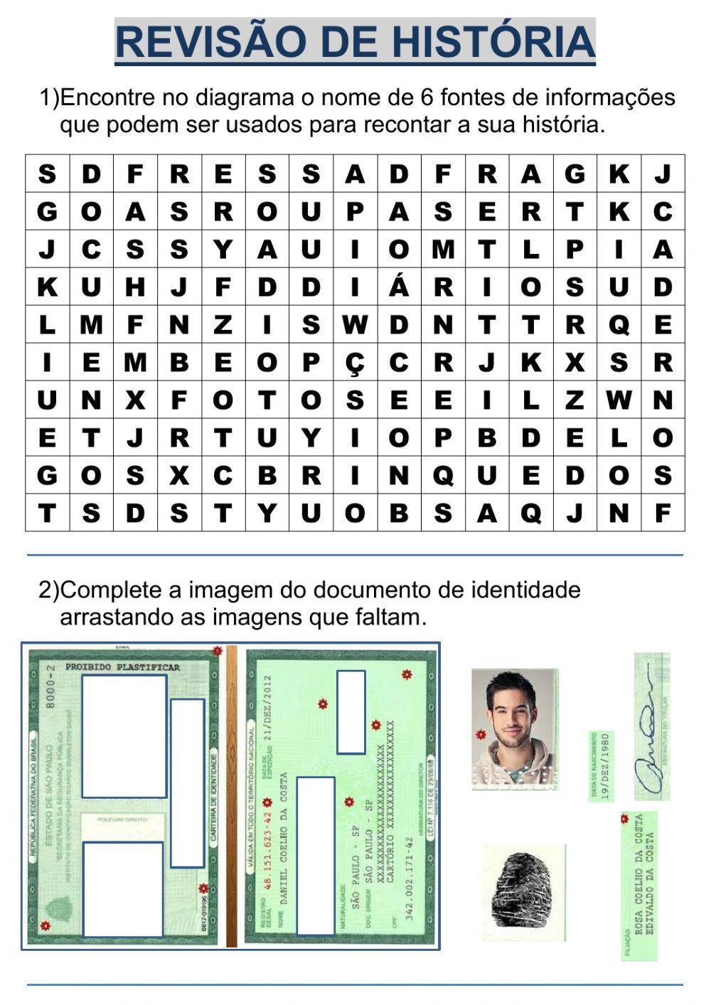 Revisão de História