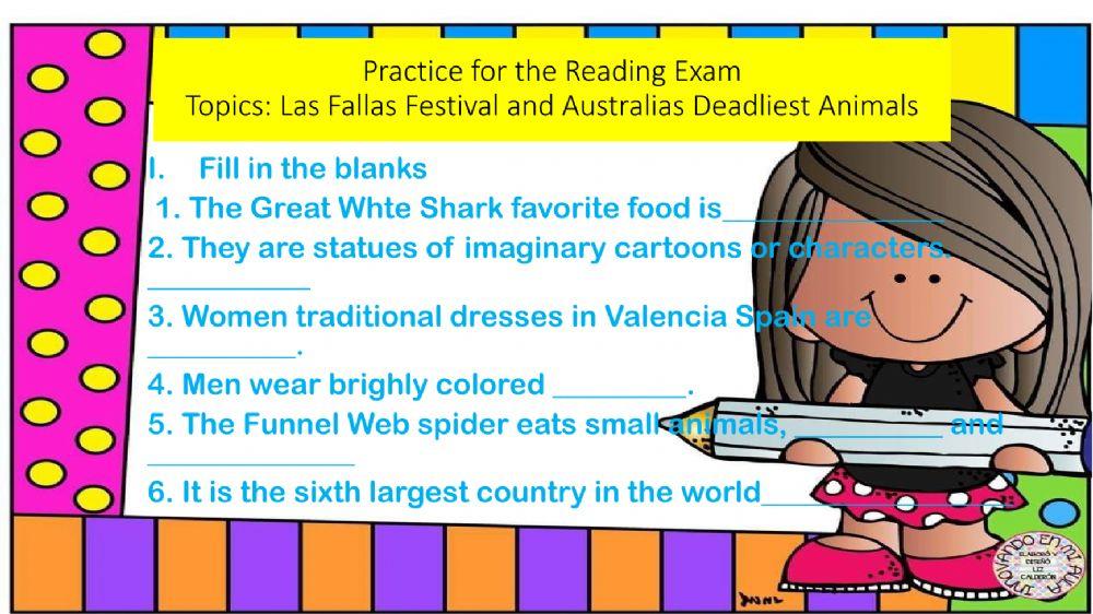 Las Fallas Festival and Australia Deadliest Animals