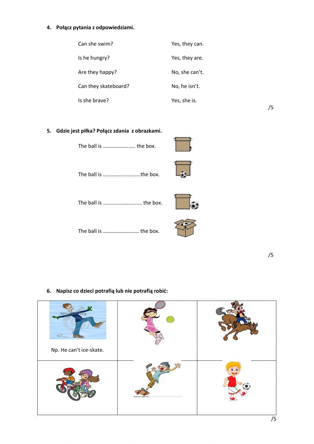 Fam and Friends 2 test units 1-3