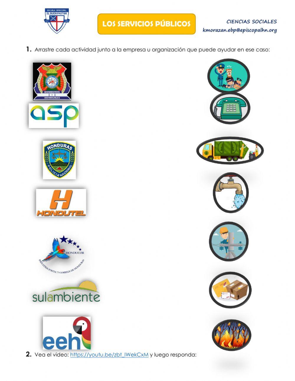 Los servidores púlicos en mi comunidad