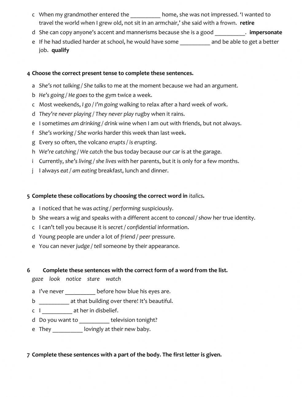 Bridge institute teens 5 test u1