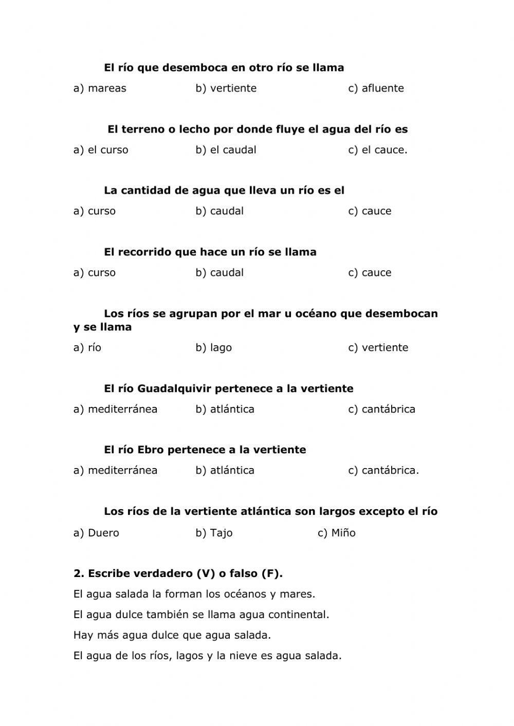 Las aguas de la Tierra