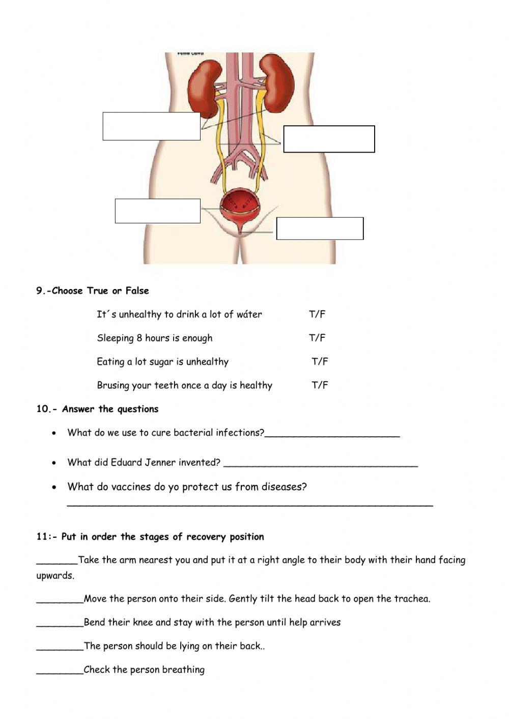 Unit 2 test nutrition
