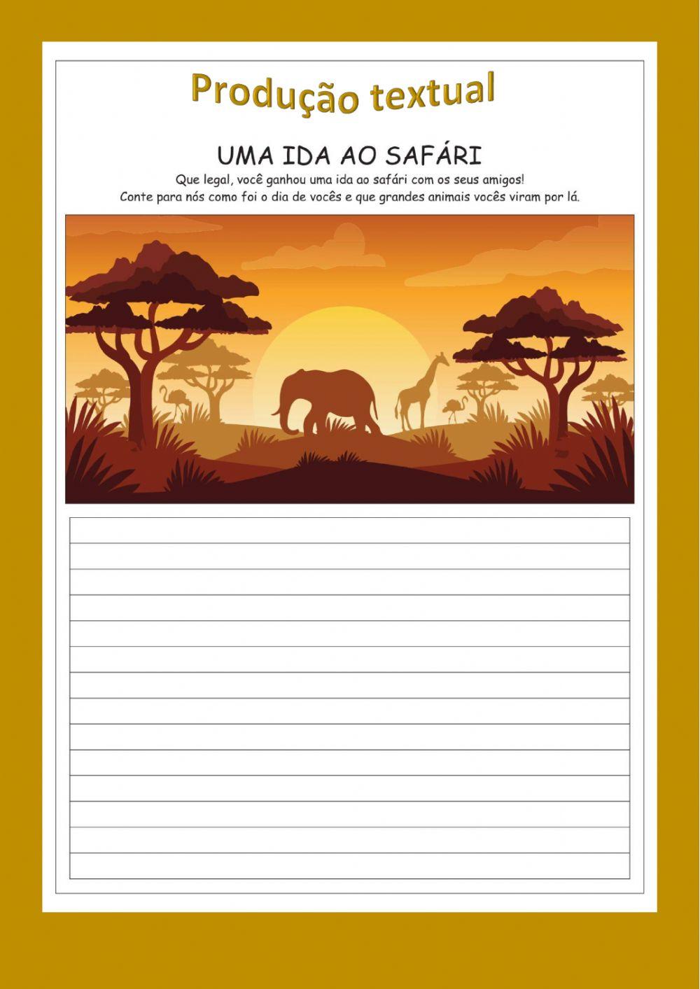 Produção textual Produção textual