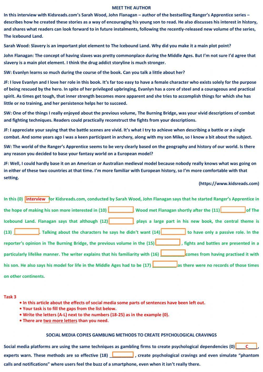 2019 tavasz emelt angol érettségi reading - IT IS LEGAL!!!