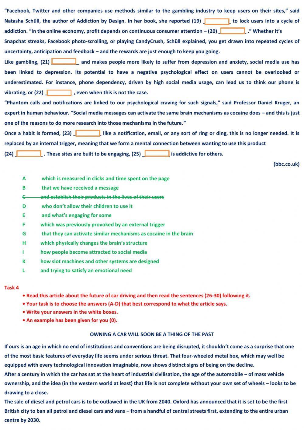 2019 tavasz emelt angol érettségi reading - IT IS LEGAL!!!