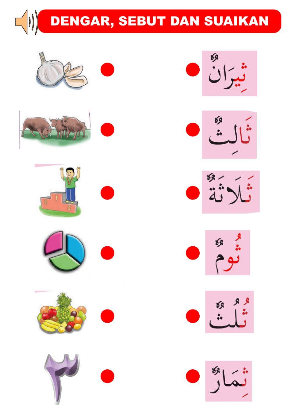 Tahun 1 : Bahasa Arab Perkataan SA'