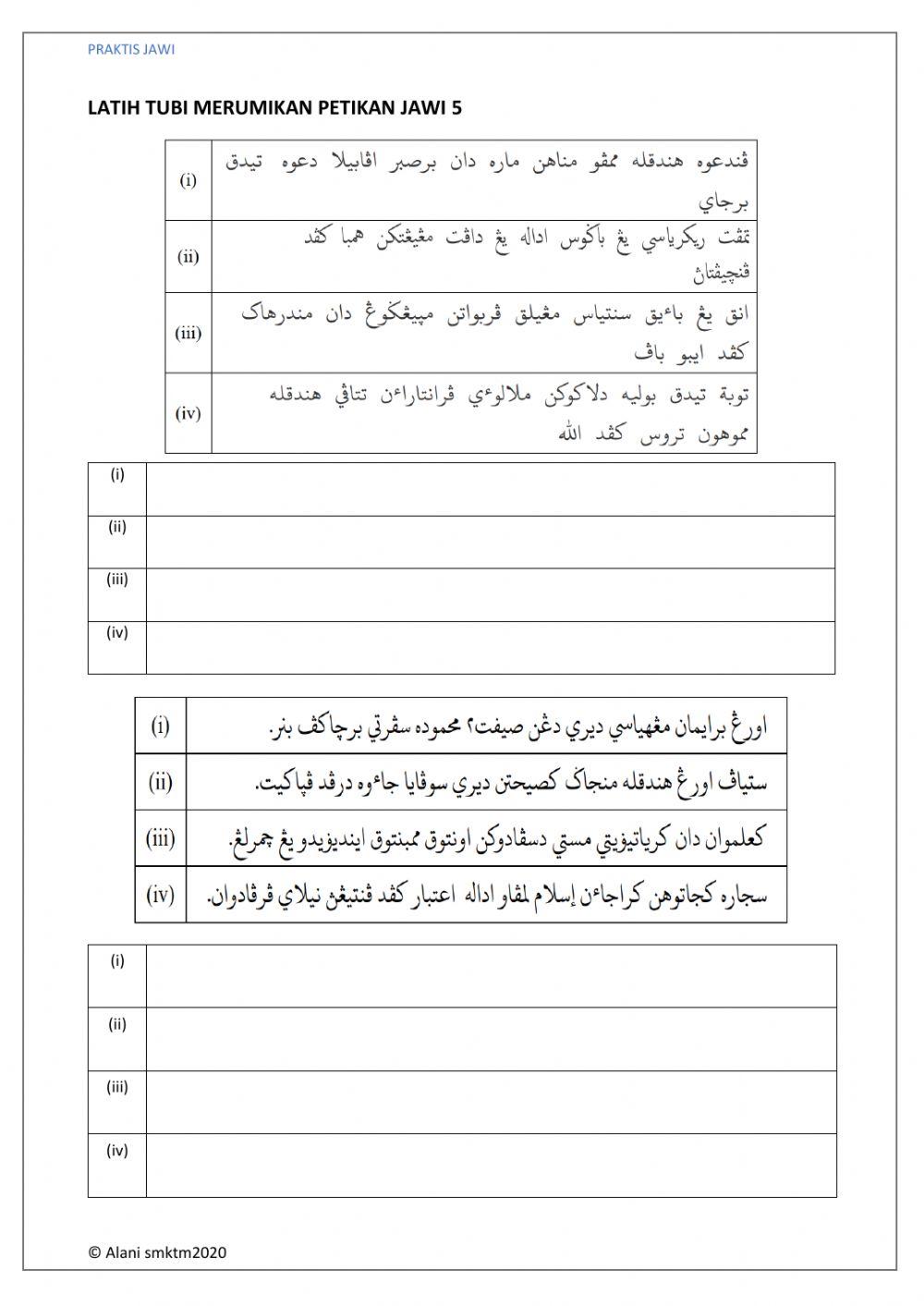 LATIH TUBI MERUMIKAN 5
